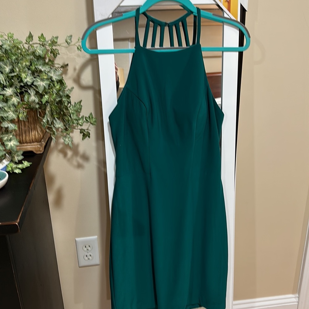 NEW without Tags FAVIANA beautiful Green Dress Size 8